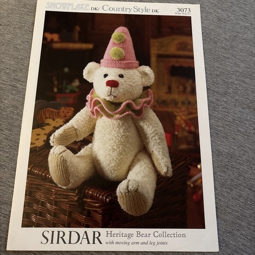 Bear knitting pattern sirdar - knitting,
