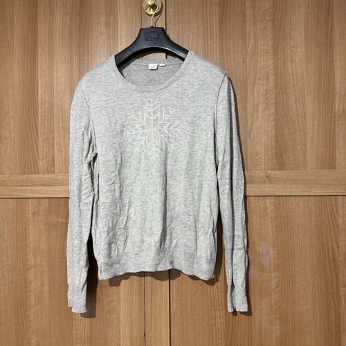 Gap grey snowflake merino wool - grey,