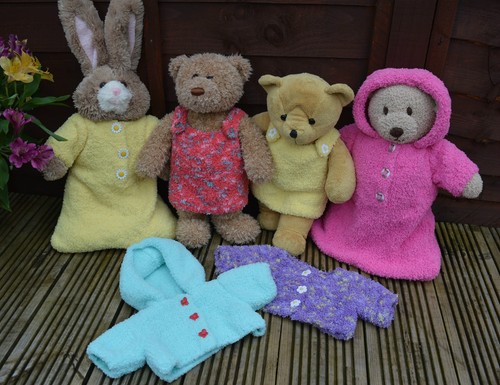 Knitting pattern girl teddy - pattern,
