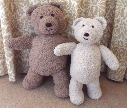 Knitting pattern teddy bear - teddy,