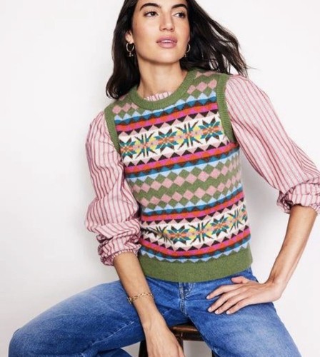 Boden edie sweater - vest, l