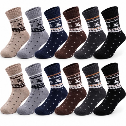 Men nordic snowflake - nordic, merino