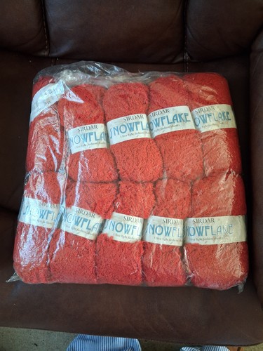 10x 50grms sirdar snowflake - 50grms,